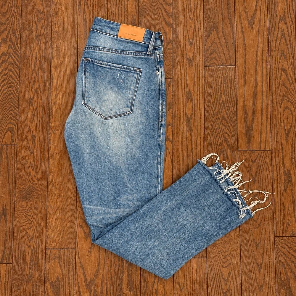 {Dear John} Blaire straight-leg raw-hem jeans, 26